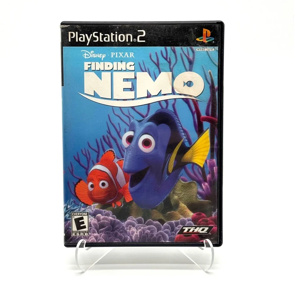 Finding Nemo PS2 Game Black Label CIB Complete Manual‎ 2003